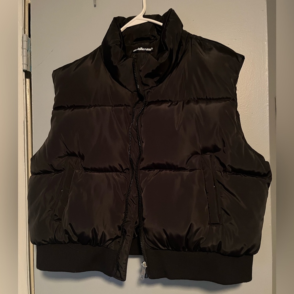 Black Puffer Vest